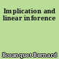Implication and linear inforence