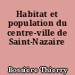 Habitat et population du centre-ville de Saint-Nazaire