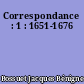 Correspondance : 1 : 1651-1676