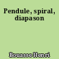 Pendule, spiral, diapason