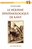Le holisme épistémologique de Kant