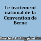 Le traitement national de la Convention de Berne