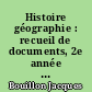 Histoire géographie : recueil de documents, 2e année C.A.P., programme de 1974