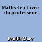 Maths 4e : Livre du professeur