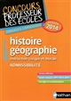 Histoire, géographie, instruction civique et morale : admissibilité : annales corrigées : session 2014