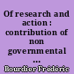 Of research and action : contribution of non governmental organizations and social scientists in the fight against the HIV/AIDS Epidemic in India