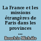La France et les missions étrangères de Paris dans les provinces du Kouang-Tong et du Kouang-Si : 1848-1949