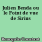 Julien Benda ou le Point de vue de Sirius