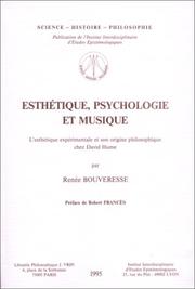 Esthétique, psychologie et musique : l'esthétique expérimentale et son origine philosophique chez David Hume