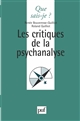 Les critiques de la psychanalyse