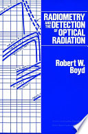 Radiometry and the detection of optical radiation