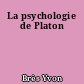 La psychologie de Platon