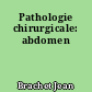 Pathologie chirurgicale: abdomen
