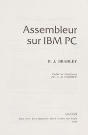 Assembleur sur IBM PC