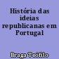 História das ideias republicanas em Portugal
