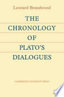 The chronology of Plato's dialogues