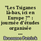 "Les Tsiganes là-bas, ici en Europe ?" : journée d'études organisée par le DU "Droit et stratégies de l'action humanitaire" ("Santé, urgence, développement"), 5 décembre 2014