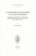 La Chronique d'Apollodore et le Pseudo-Skymnos : érudition antiquaire et littérature géographique dans le seconde moitié du IIe siècle av. J.-C.