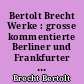 Bertolt Brecht Werke : grosse kommentierte Berliner und Frankfurter Ausgabe : Band 4 : Stücke : 4
