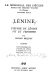 Lénine : L'Oeuvre de Lénine vit et triomphe
