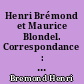 Henri Brémond et Maurice Blondel. Correspondance : 3 : Combats pour la prière et pour la poésie (1921-1933)