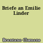 Briefe an Emilie Linder