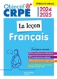 Français : la leçon : concours 2024 et 2025 : [épreuve orale]