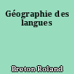 Géographie des langues