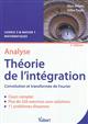Analyse : théorie de l'intégration : convolution et transformée de Fourier : cours & exercices corrigés