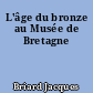 L'âge du bronze au Musée de Bretagne