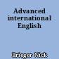 Advanced international English