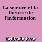 La science et la théorie de l'information