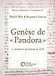 Genèse de "Pandora" : le manuscrit de l'édition de 1854