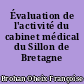 Évaluation de l'activité du cabinet médical du Sillon de Bretagne