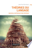 Théories du langage : nouvelle introduction critique