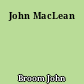 John MacLean