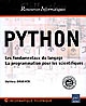 Python : les fondamentaux du langage, la programmation pour les scientifiques