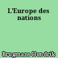 L'Europe des nations