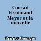 Conrad Ferdinand Meyer et la nouvelle