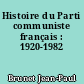 Histoire du Parti communiste français : 1920-1982