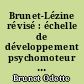 Brunet-Lézine révisé : échelle de développement psychomoteur de la première enfance : manuel BLR