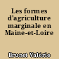 Les formes d'agriculture marginale en Maine-et-Loire