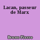 Lacan, passeur de Marx