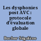 Les dysphonies post AVC : protocole d'évaluation globale