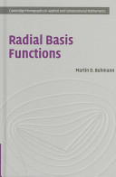 Radial basis functions : theory and implementations