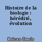 Histoire de la biologie : hérédité, évolution
