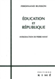 Education et République