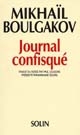 Journal confisqué : 1922-1925