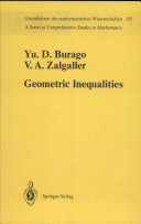 Geometric inequalities
