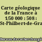 Carte géologique de la France à 1/50 000 : 508 : St-Philbert-de-Grand-Lieu